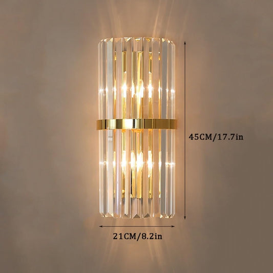 Wall Lamp Lighting Crystal Wall Sconce
