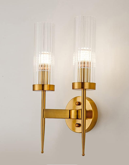 Double Head Contemporary Wall Light