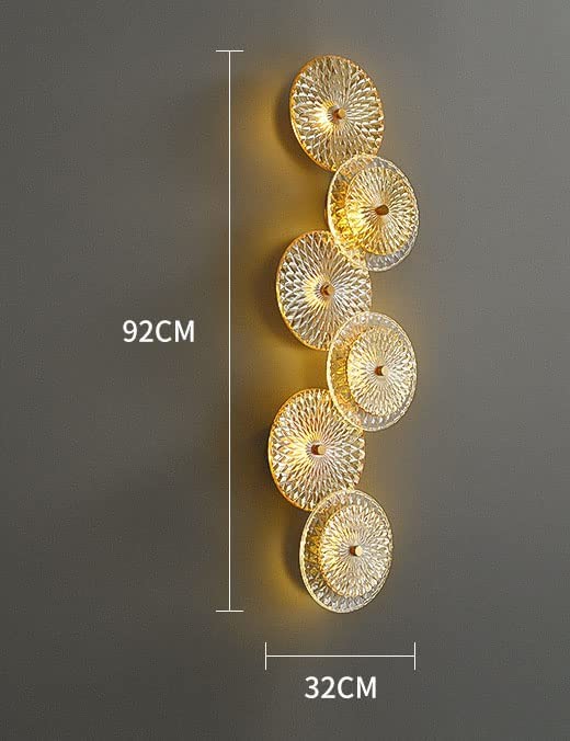 6 Light Modern LED Wall Art