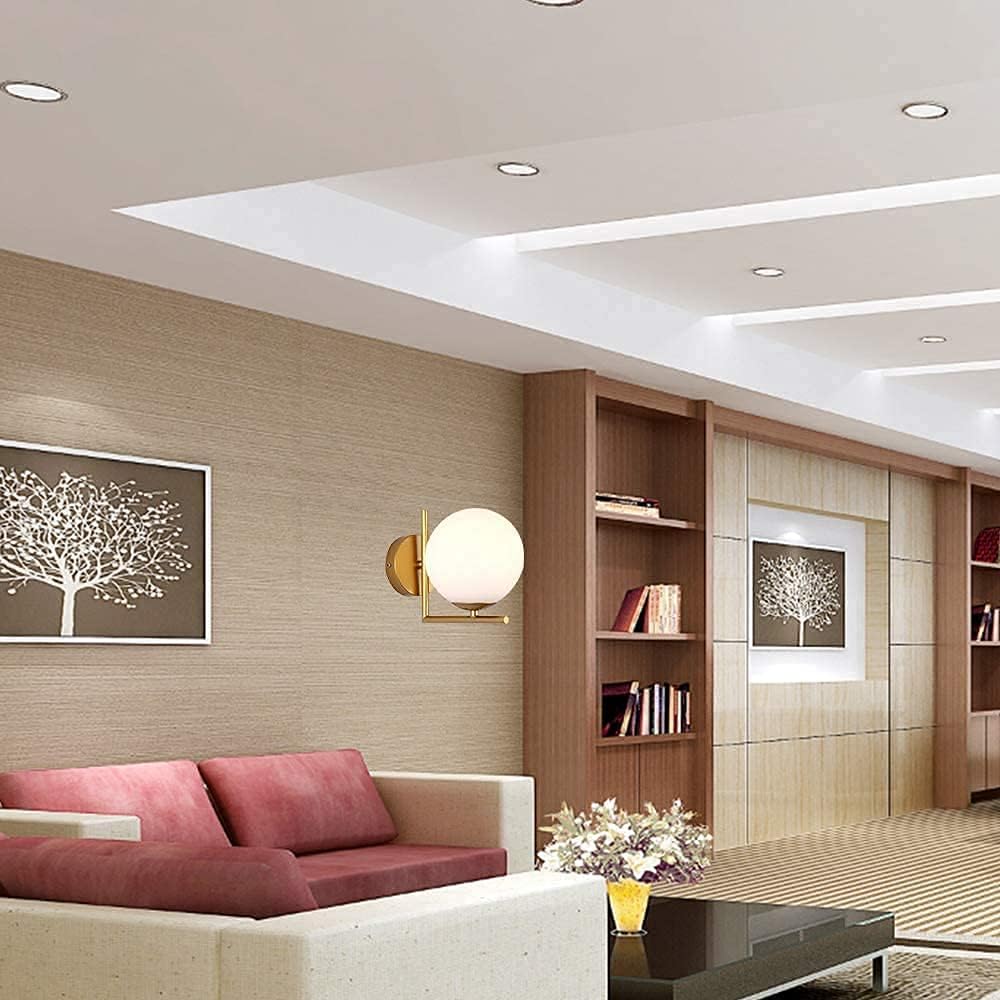 Metal Modern Glob Shape Sconces