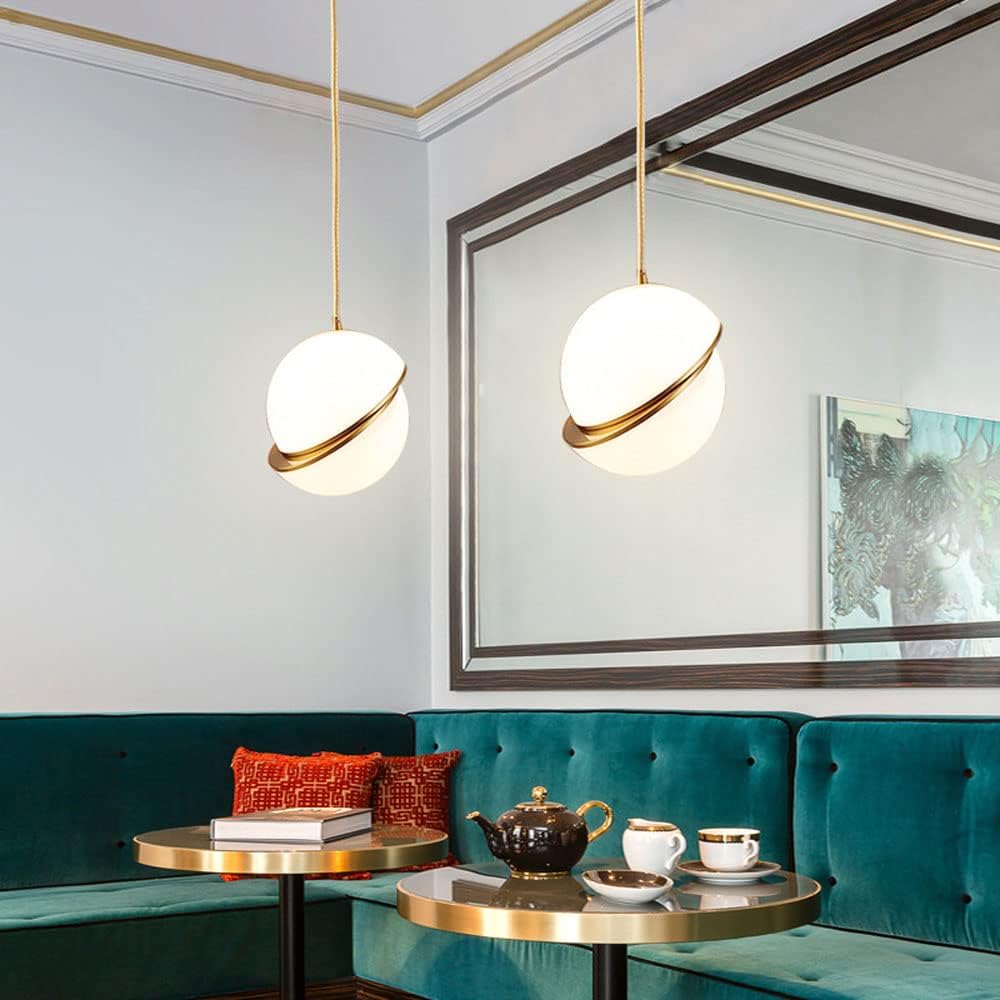 Norweigian Style Golden Pendant Light