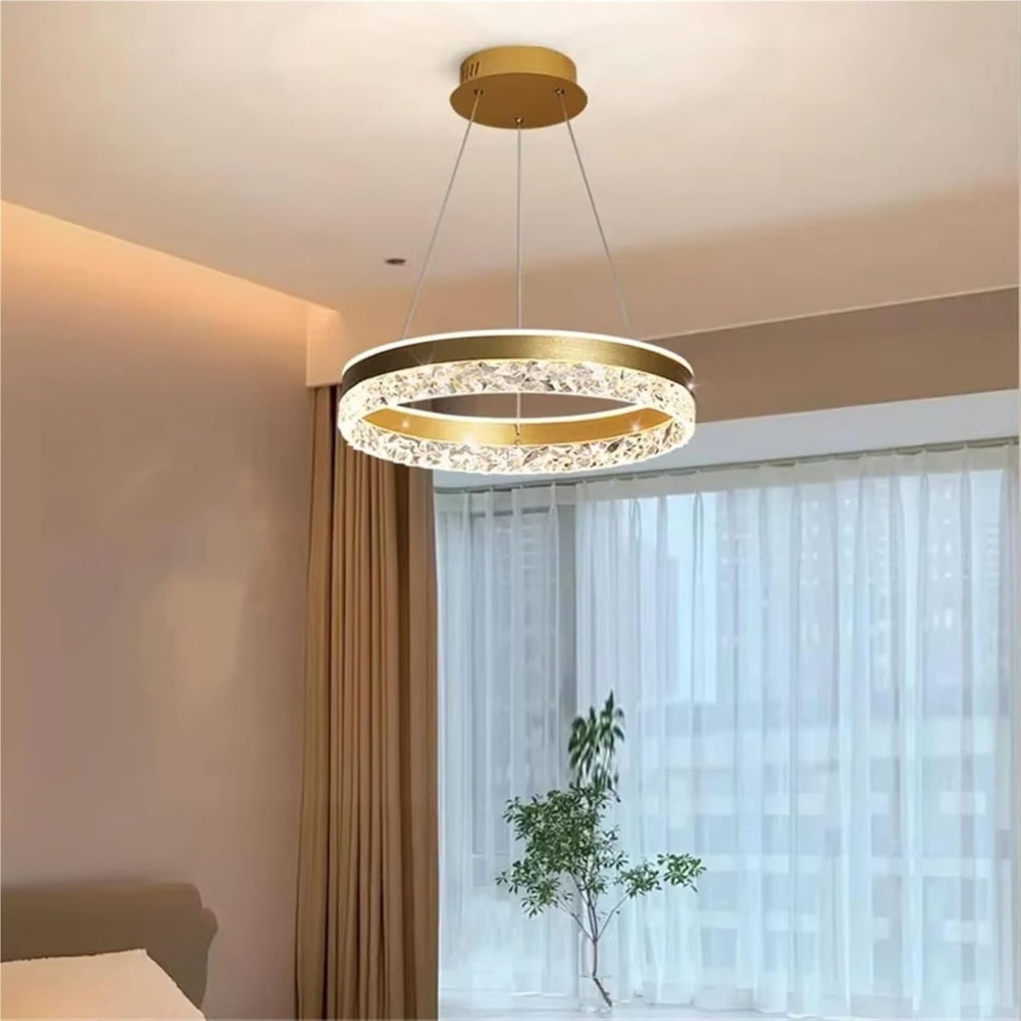 Minimalist Circular Hanging Light