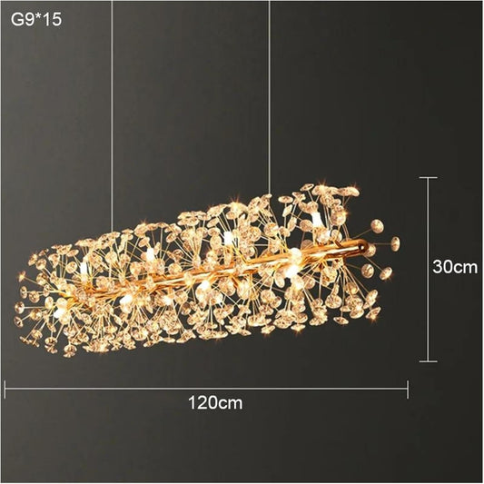 Crystal Dandelion Chandelier