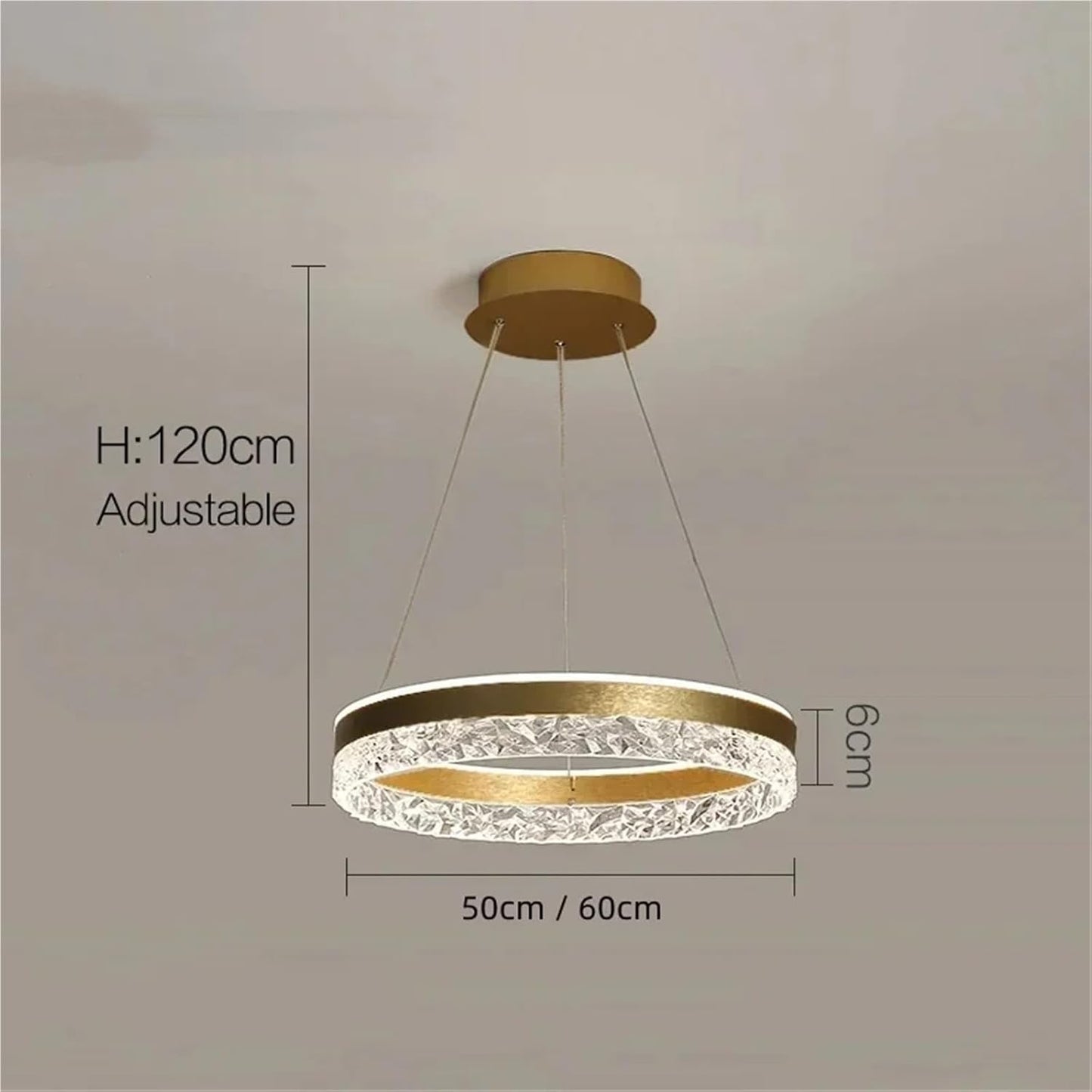 Minimalist Circular Hanging Light