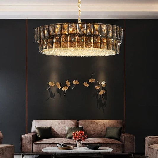 Lustre Crystal Modern Chandelier
