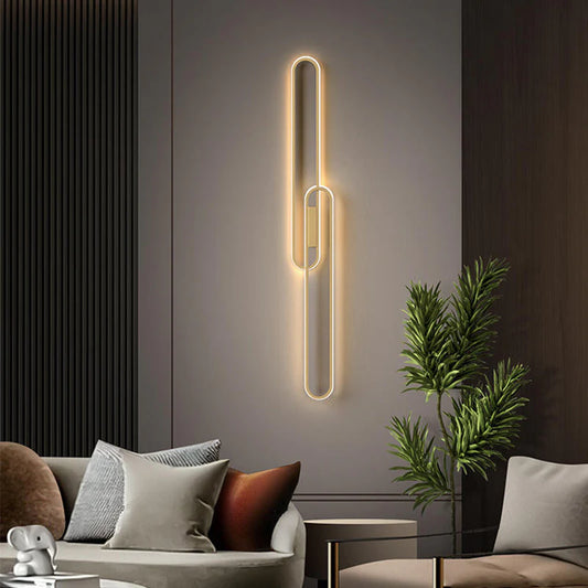 Long Deer Wall Light