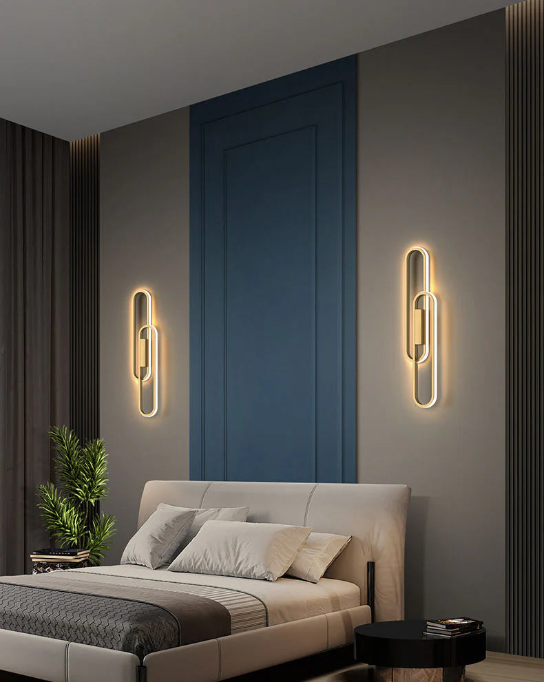 Long Deer Wall Light