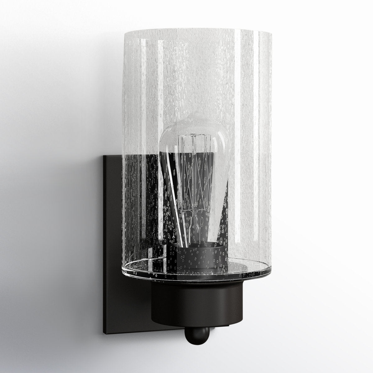 Black Steel Sconce