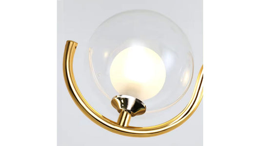 Wave Curve Linear Pendant Light