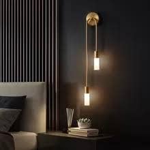 Minimalist Golden Wall Sconce