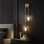 Minimalist Golden Wall Sconce