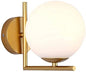 Metal Modern Glob Shape Sconces