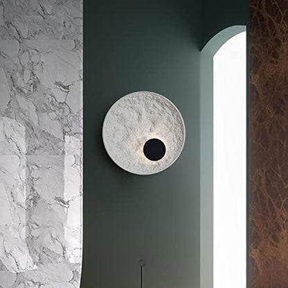 Resin Led Wall Lamps Art Circle