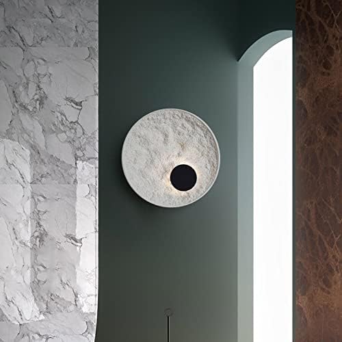 Resin Led Wall Lamps Art Circle