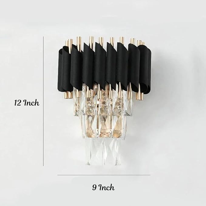 Black & Gold Wall Lamp