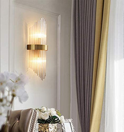 Living Room Glass Wall Lamp
