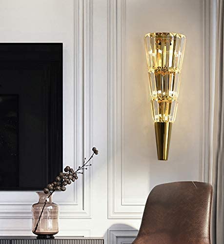Mashal Modern Gold Metal Wall Light