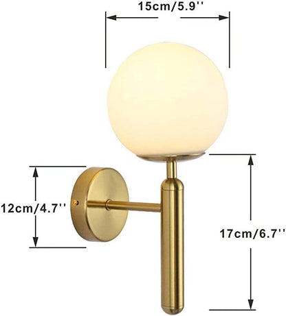 Autumn Golden Wall Lamp
