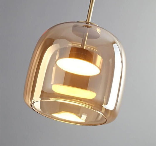 Champagne Glass Hanging Lamp