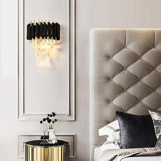 Black & Gold Wall Lamp