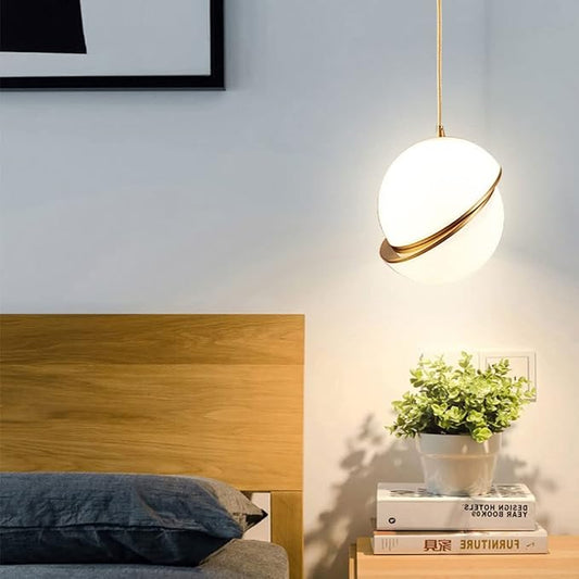 Norweigian Style Golden Pendant Light