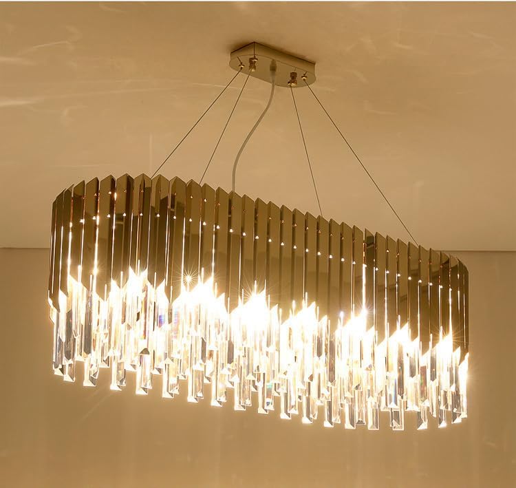 Gold Metal Hanging Chandelier