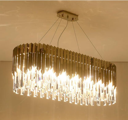 Gold Metal Hanging Chandelier