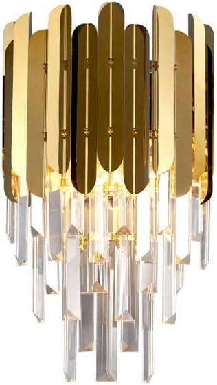 Golden Crystal Wall Fixtures