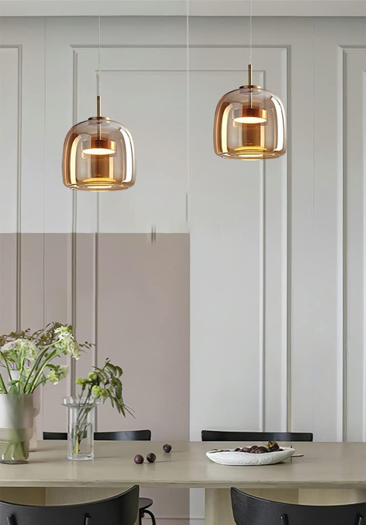 Champagne Glass Hanging Lamp