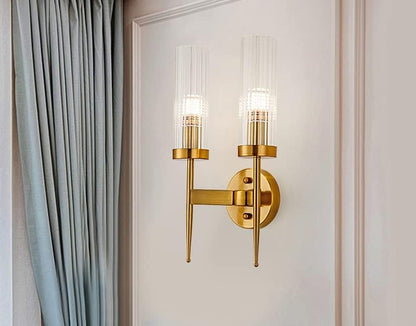Double Head Contemporary Wall Light