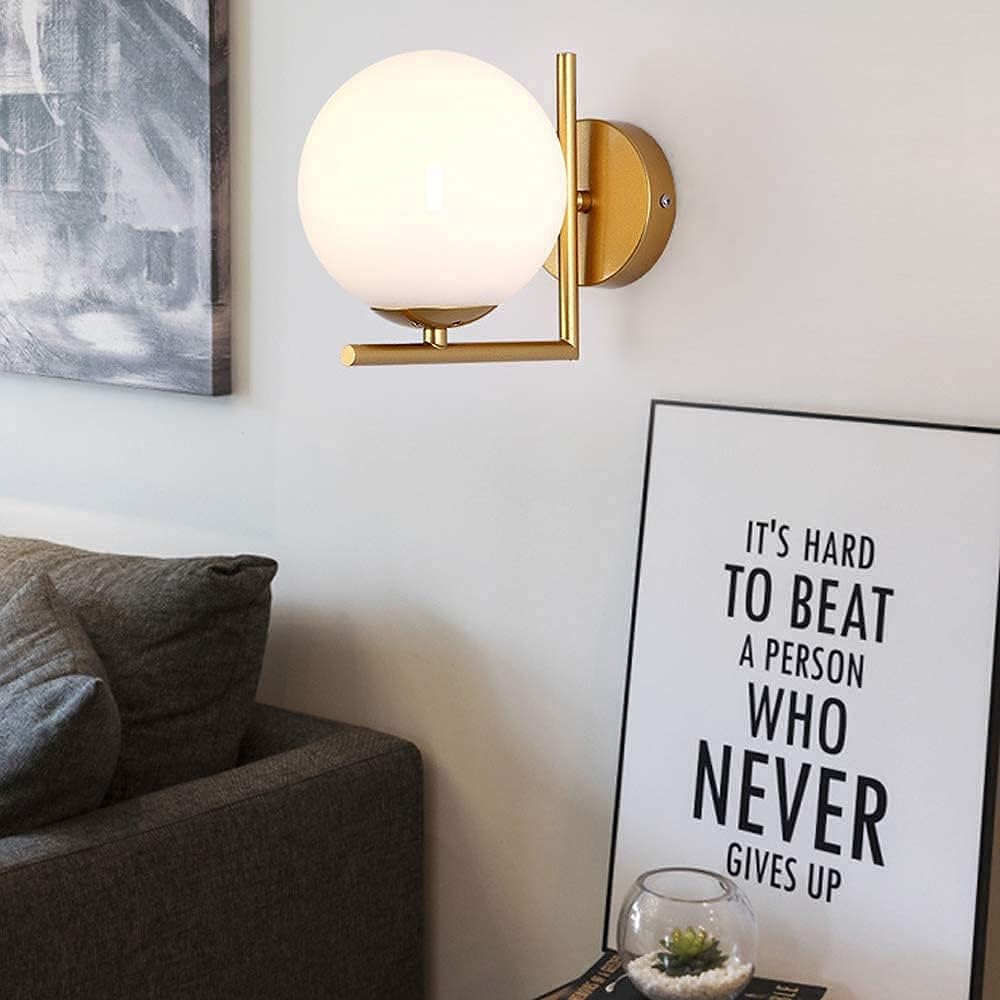 Metal Modern Glob Shape Sconces
