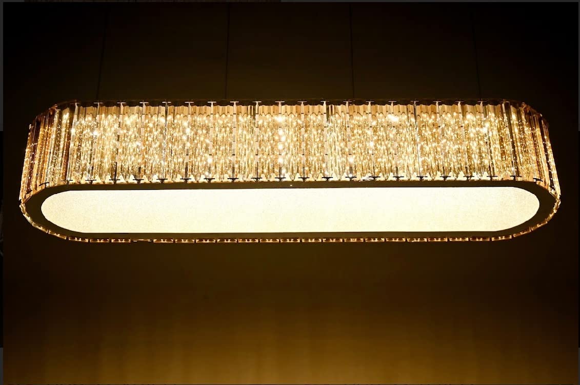 Crystal Linear Chandelier