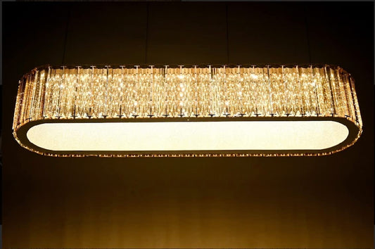 Crystal Linear Chandelier