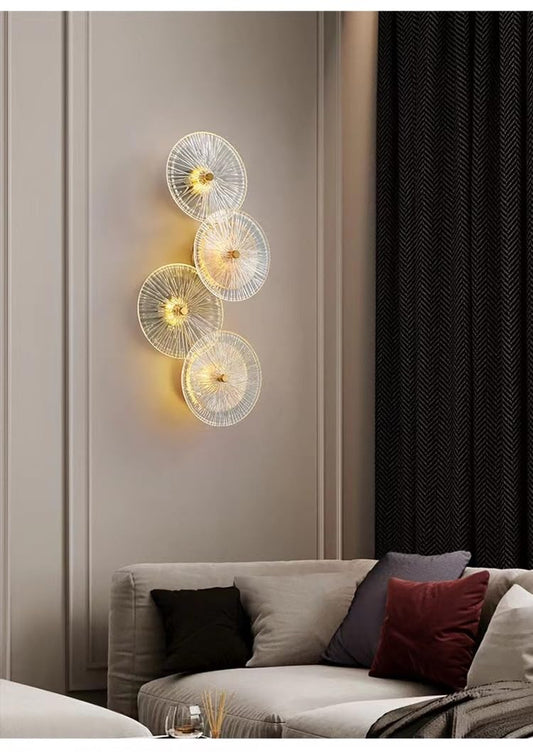 4 Light Modern LED Wall Art