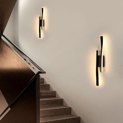 Led Me H Shaped Wall Light