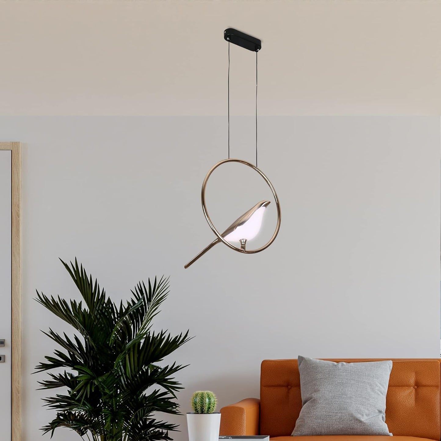 Golden Bird Pendant Light