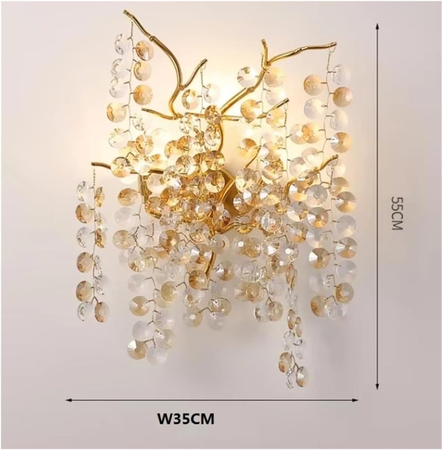 Crystal Wall Lamp