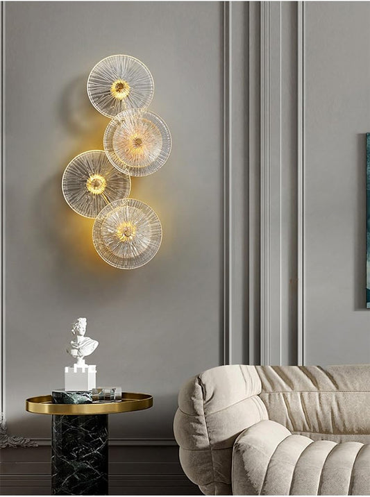 4 Light Modern LED Wall Art