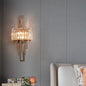 Crystal Rose Gold Wall Lamp