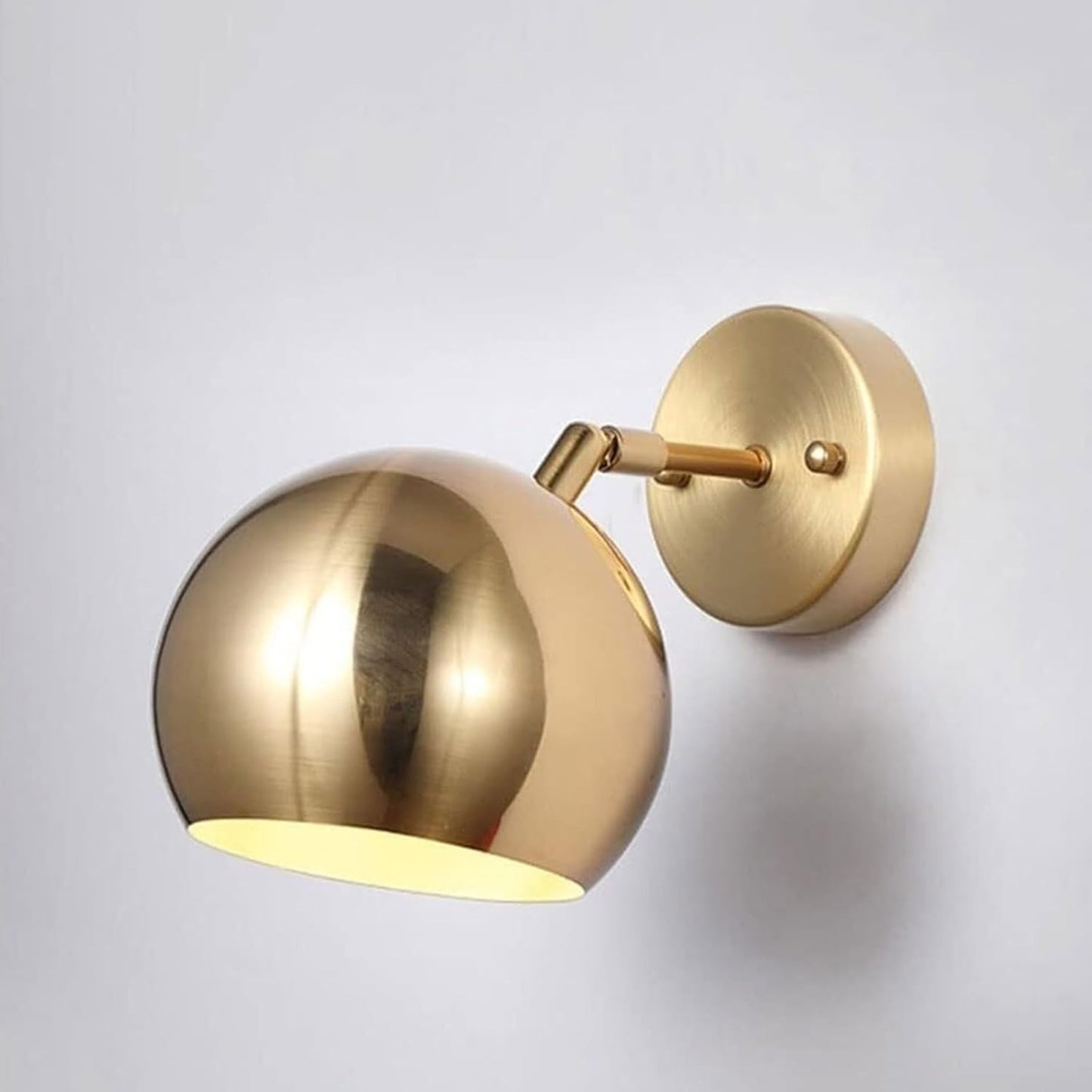 Wall-Mounted Semi-circular Sconces