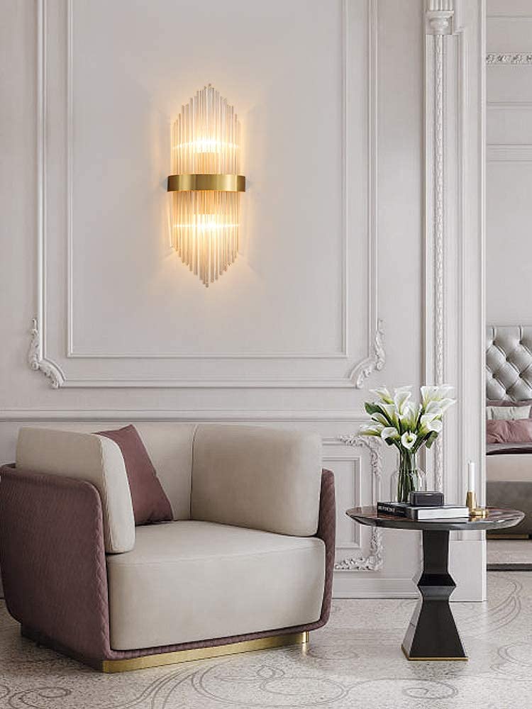 Living Room Glass Wall Lamp