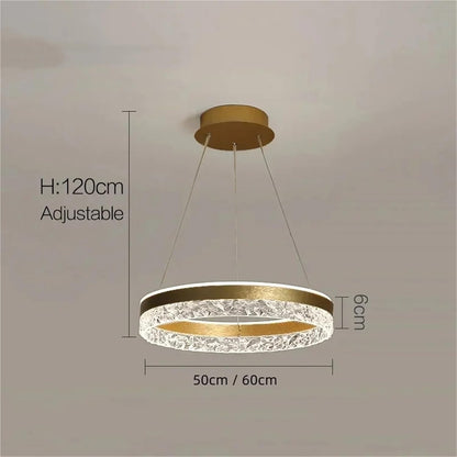 Minimalist Circular Hanging Light