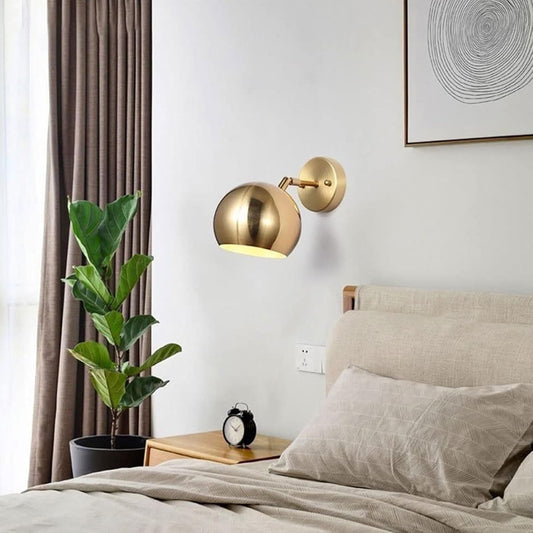 Wall-Mounted Semi-circular Sconces