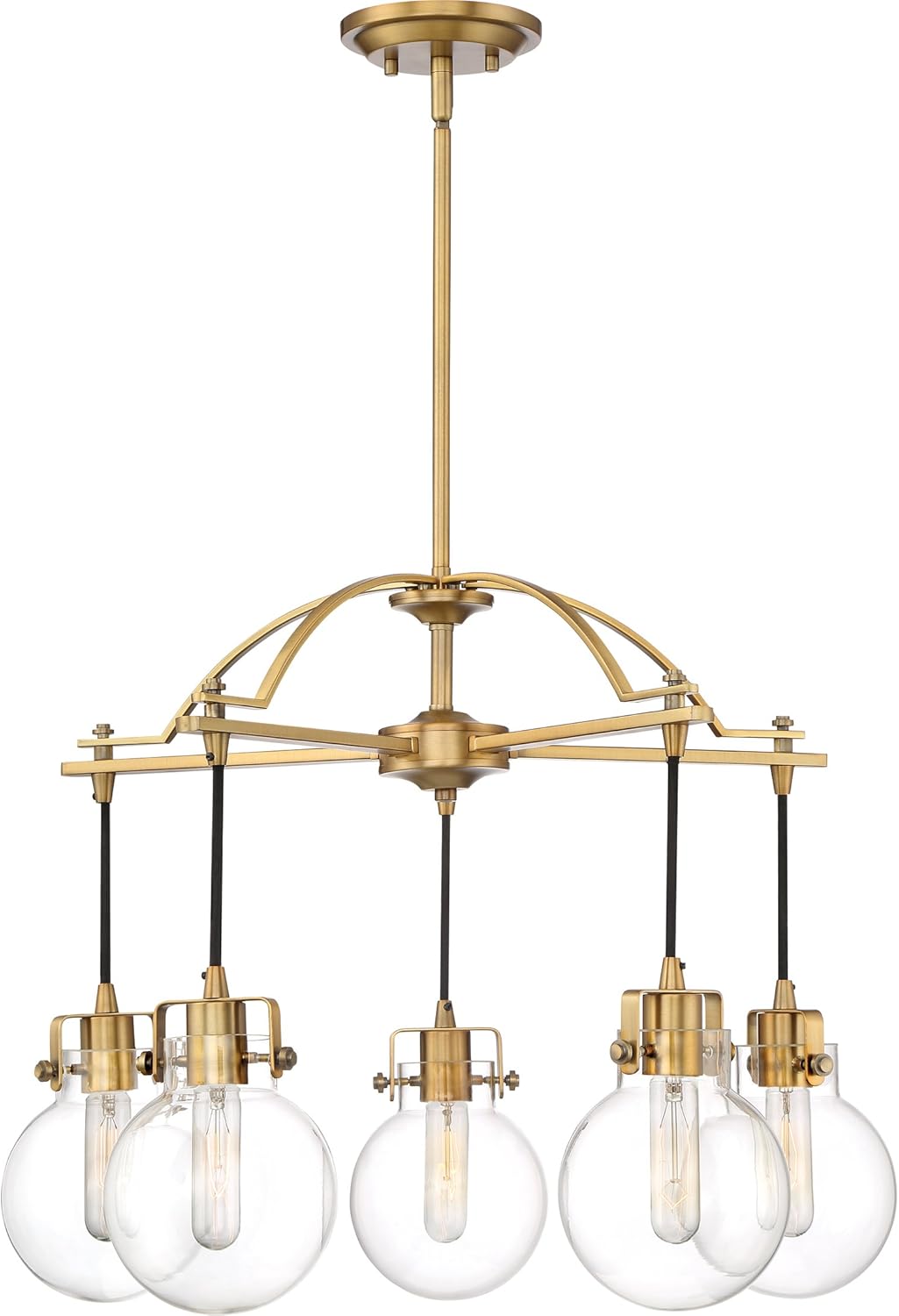 5-Light Weathered Chandelier