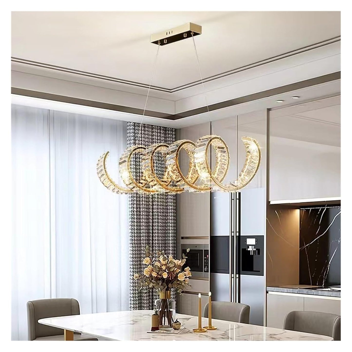 Modern LED Pendant Lights Wave