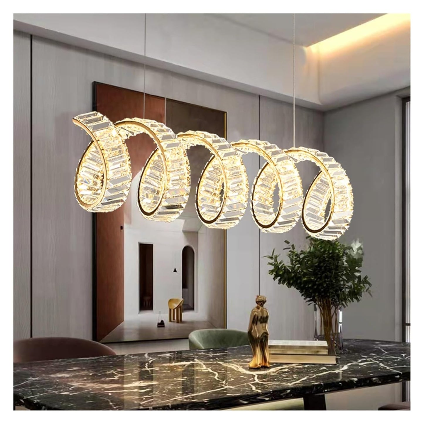 Modern LED Pendant Lights Wave