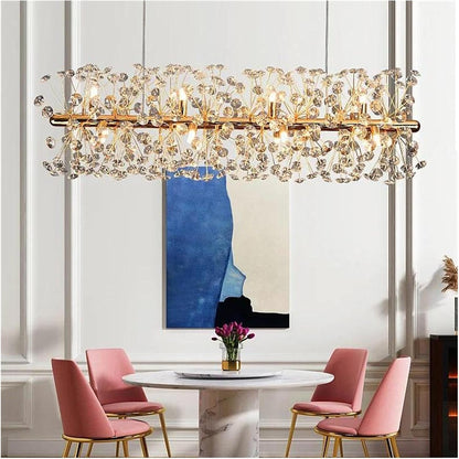 Crystal Dandelion Chandelier