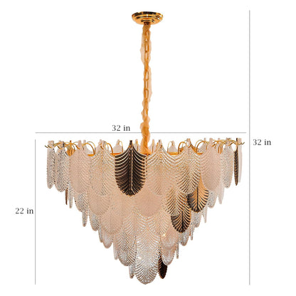 12 Light Modern & Contemporary Crystal Chandelier