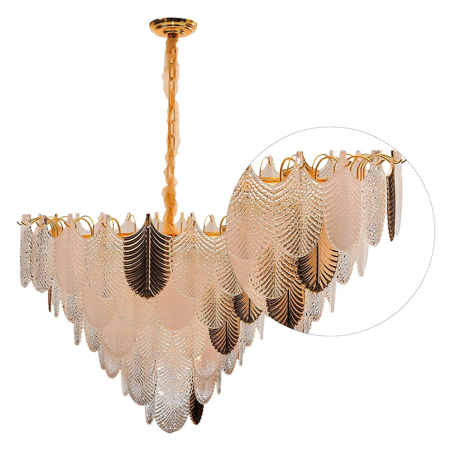 12 Light Modern & Contemporary Crystal Chandelier