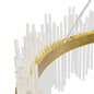Glam Gold Crystal Chandelier